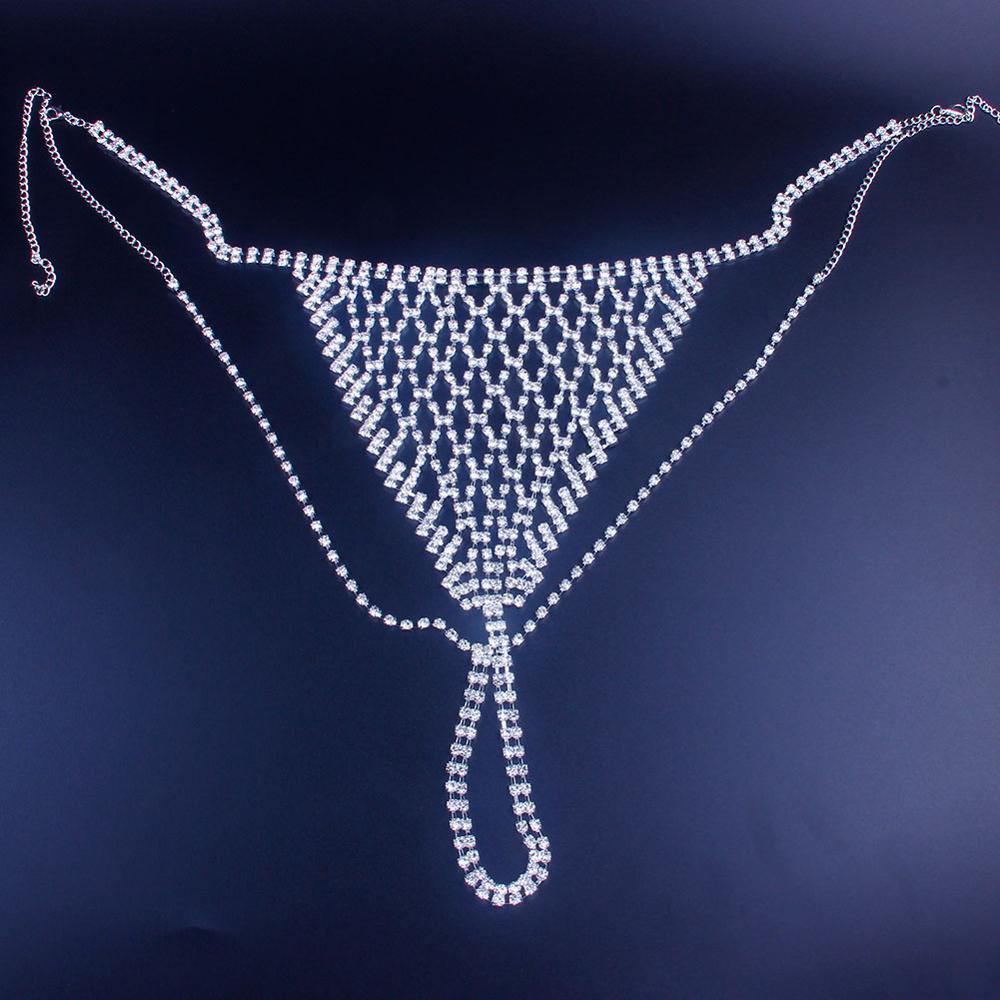 Stonefans ตาข่าย Rhinestone Bo - Thong Bikini Women บทวิจารณ์และราคา