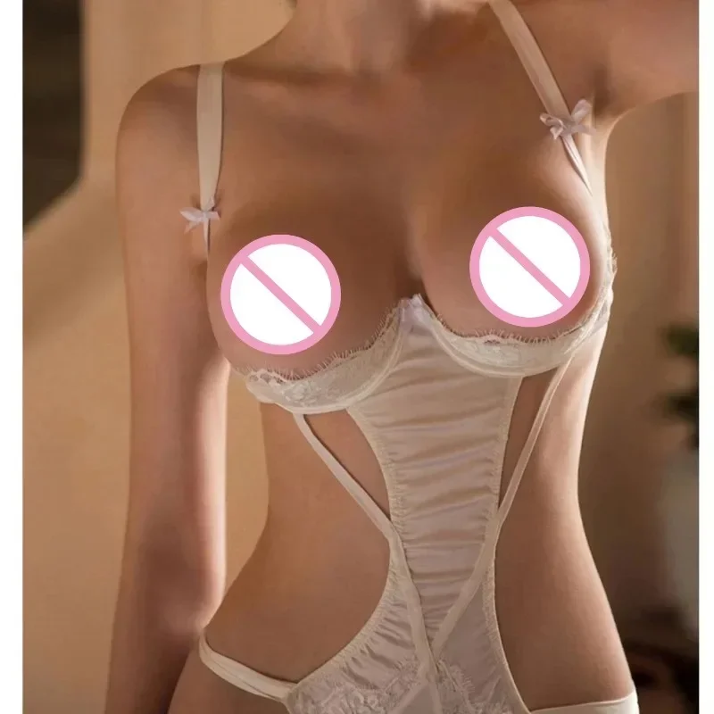 ผู้หญิงเซ็กซี่ชุดชั้นในลูกไม้เ - Lace Teddy Lingerie บทวิจารณ์และราคา
