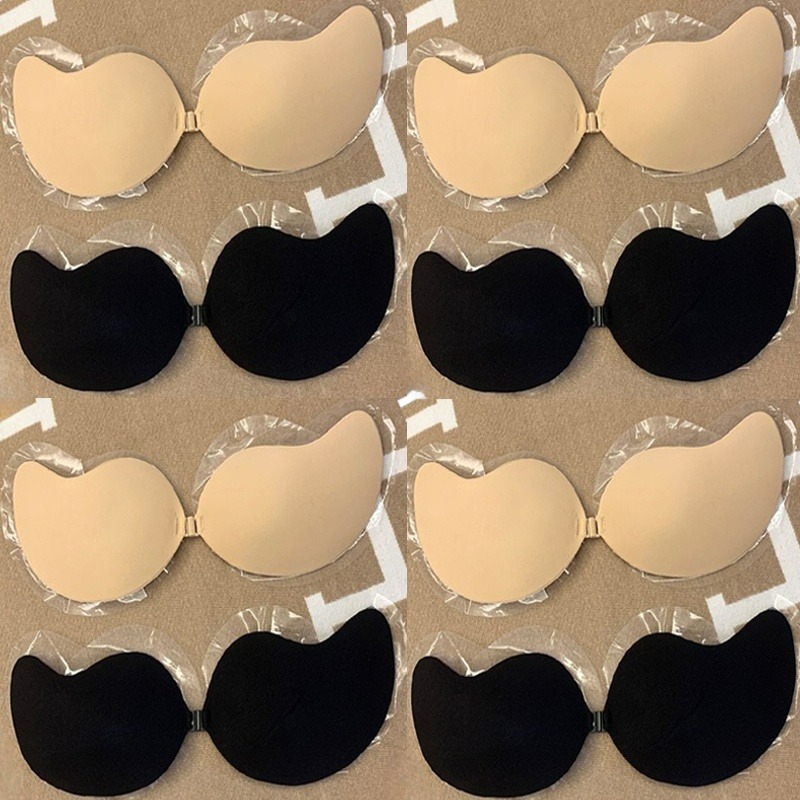 บราปีกนกแบบไร้สาย 1/2 คู่ บราไ - Silicone Bra Adhesive บทวิจารณ์และราคา
