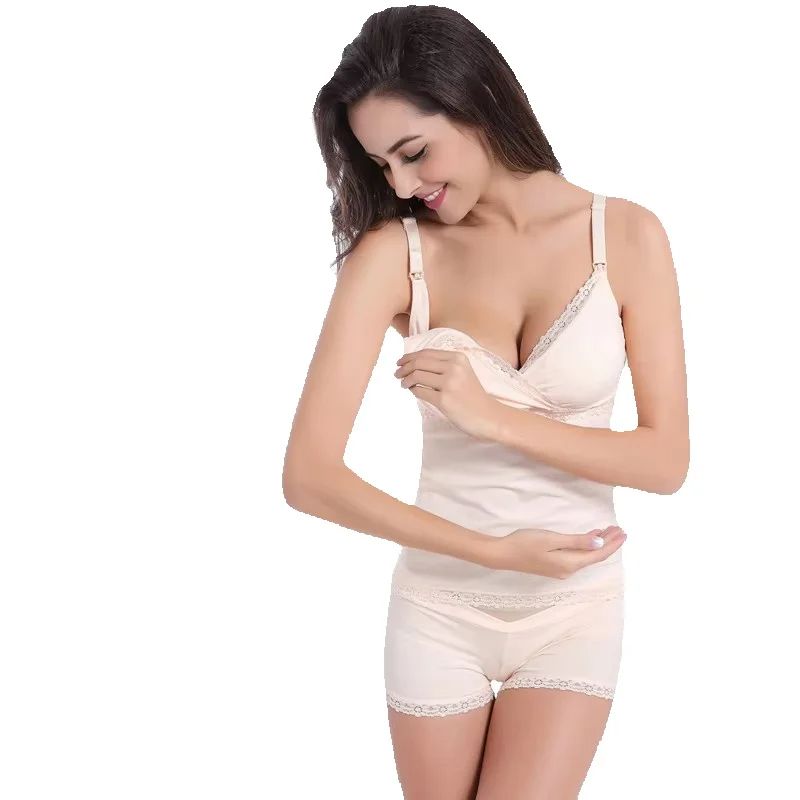 ชุดคลุมท้อง ชุดนอนสตรี ชุดชั้น - Nursing Bra Sleep บทวิจารณ์และราคา