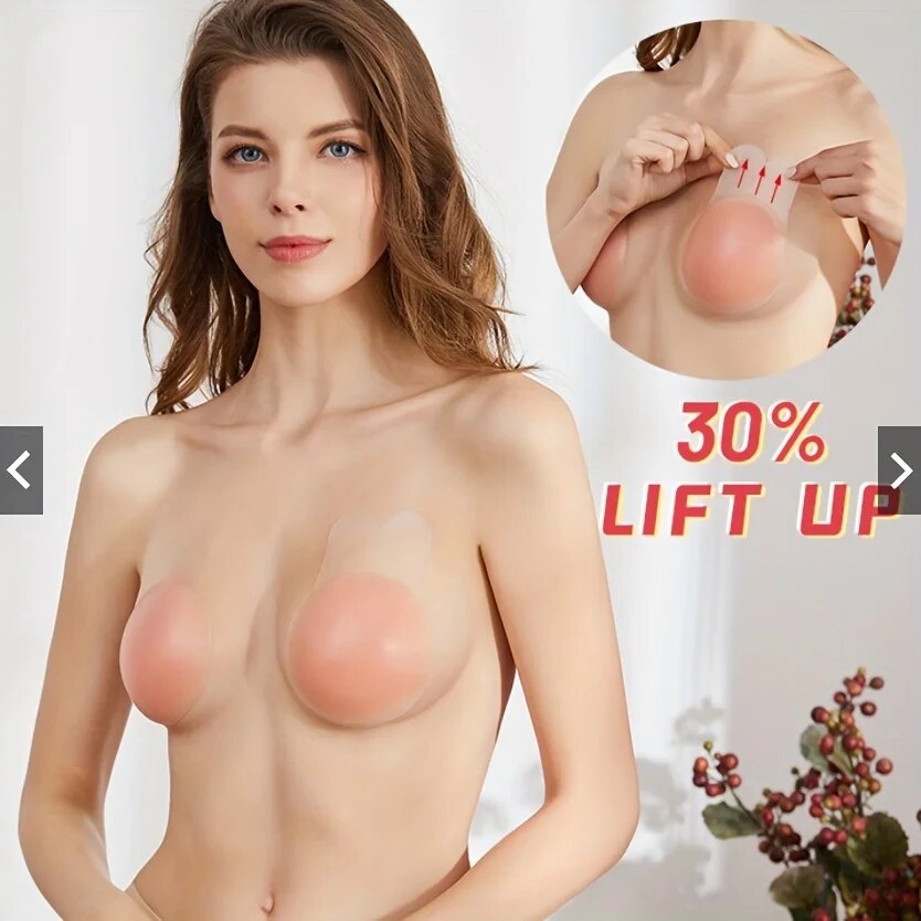 แผ่นแปะหน้าอกยกกระชับหน้าอกสำห - Silicone Bra Adhesive บทวิจารณ์และราคา
