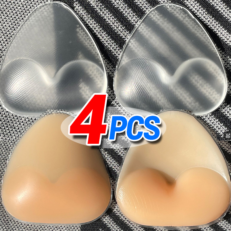 ผู้หญิง Push Up Bra แทรกซิลิโค - Nipple Cover Pasties บทวิจารณ์และราคา