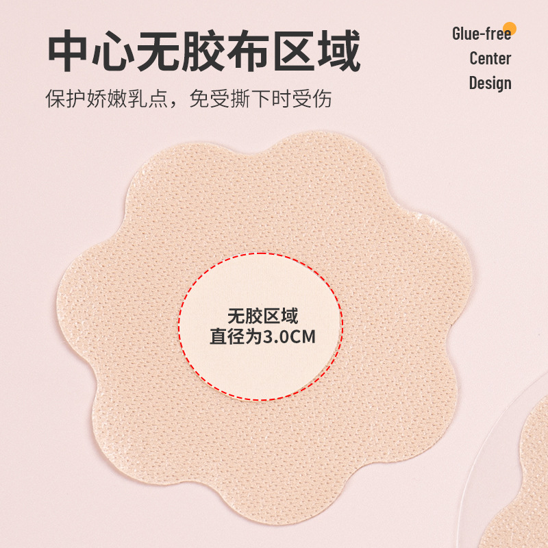 แผ่นปิดหัวนมผ้าลูกไม้ทรงกลมบาง - Nipple Cover Pasties บทวิจารณ์และราคา
