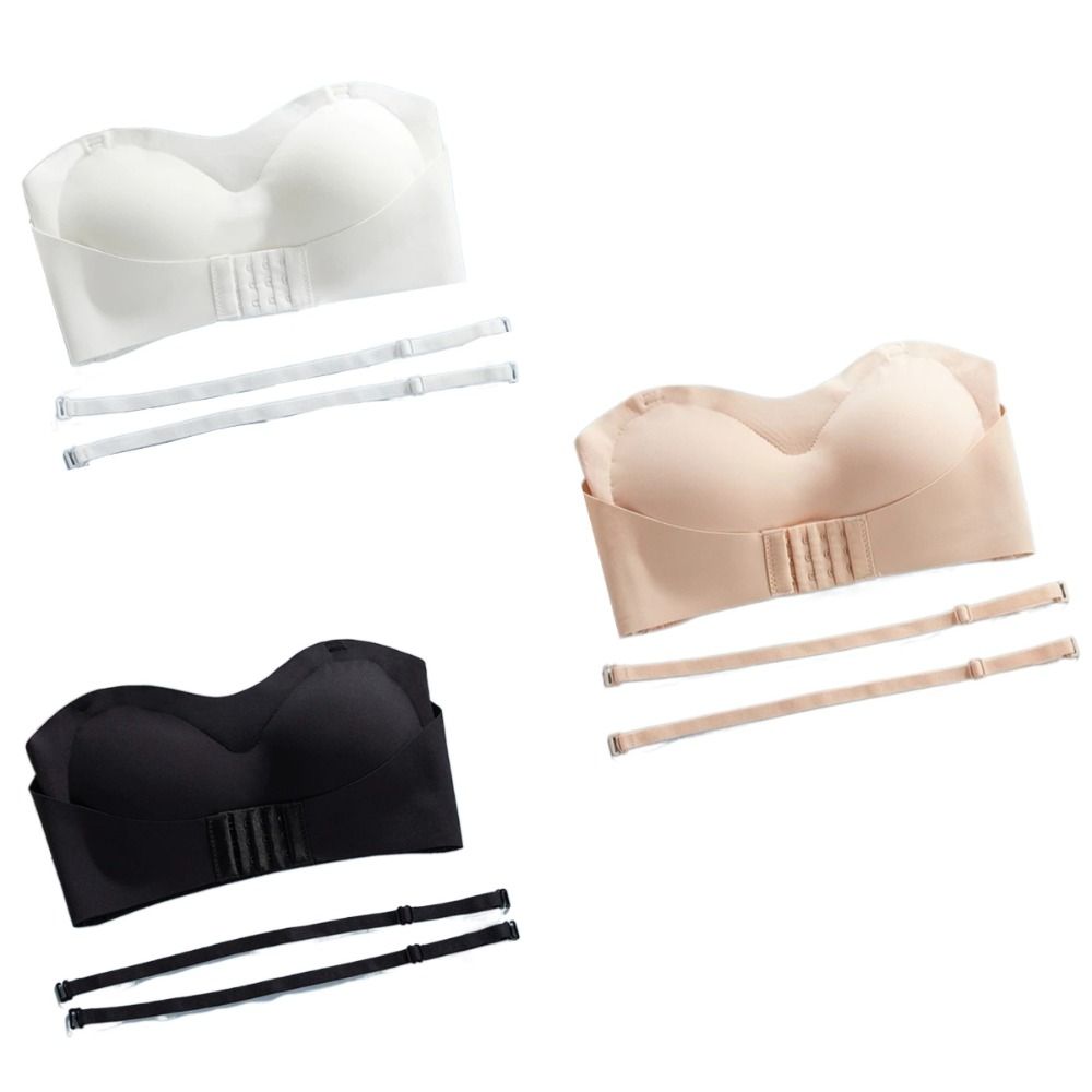 บราไร้สายแบบดันทรง นุ่มสบาย ไร - Bralette Wireless Soft บทวิจารณ์และราคา