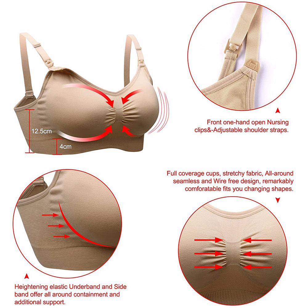 สตรีคลอดบุตรพยาบาล Bra Materna - Nursing Bra Sleep บทวิจารณ์และราคา