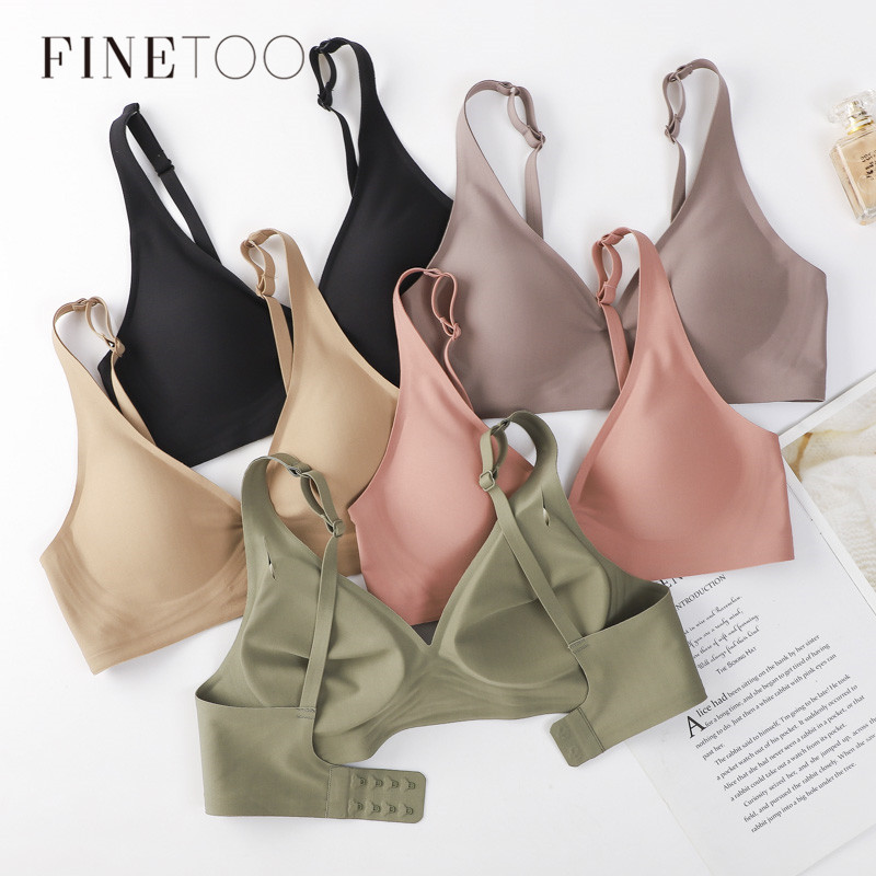 FINETOO Soft Wireless Bra ผู้ห - Bralette Wireless Soft บทวิจารณ์และราคา