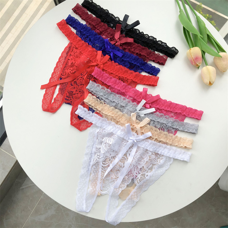 ที่กําหนดเองกางเกง G-String ตั - Thong Bikini Women บทวิจารณ์และราคา