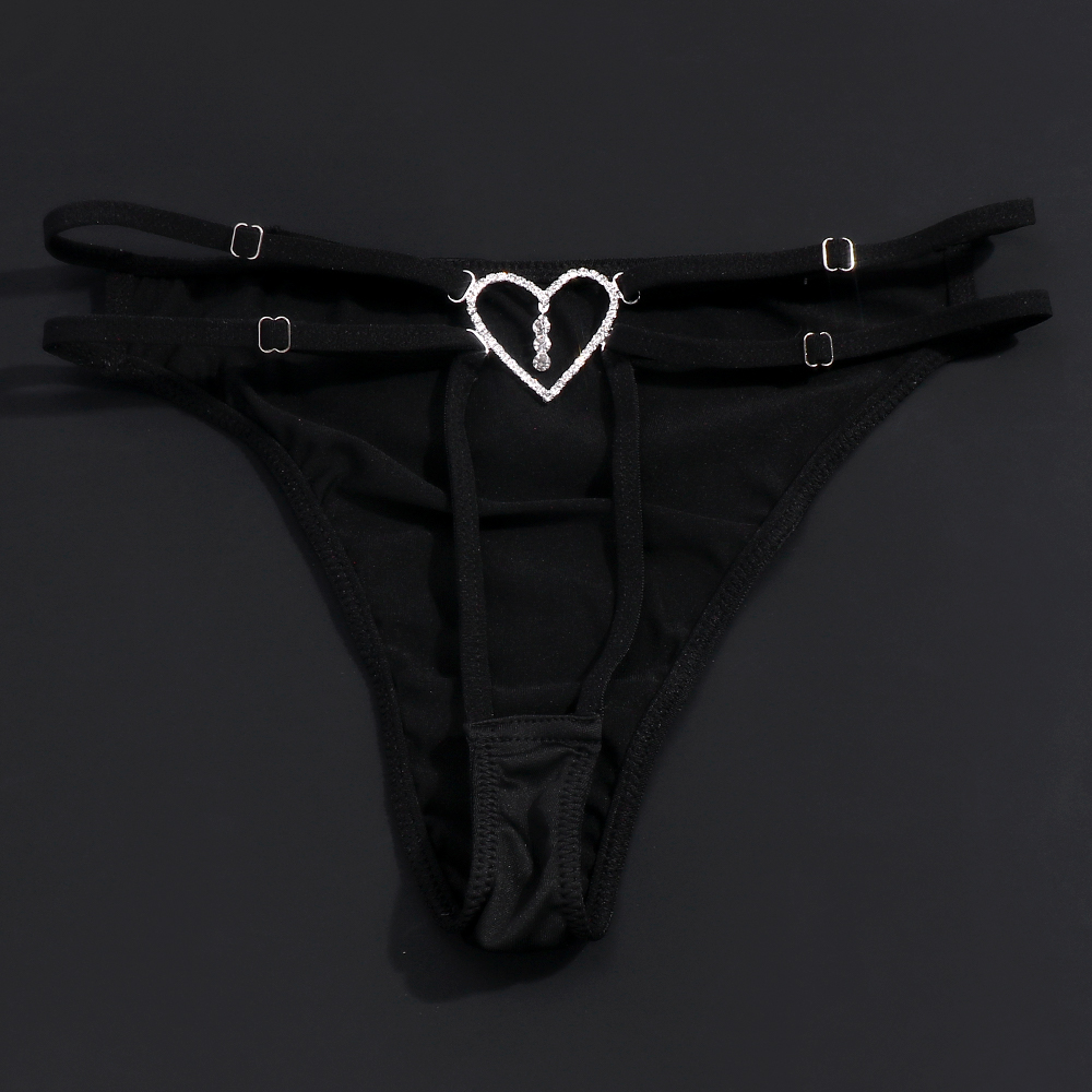 ชุดว่ายน้ำกางเกงชั้นในรูปหัวใจ - Thong Bikini Women บทวิจารณ์และราคา