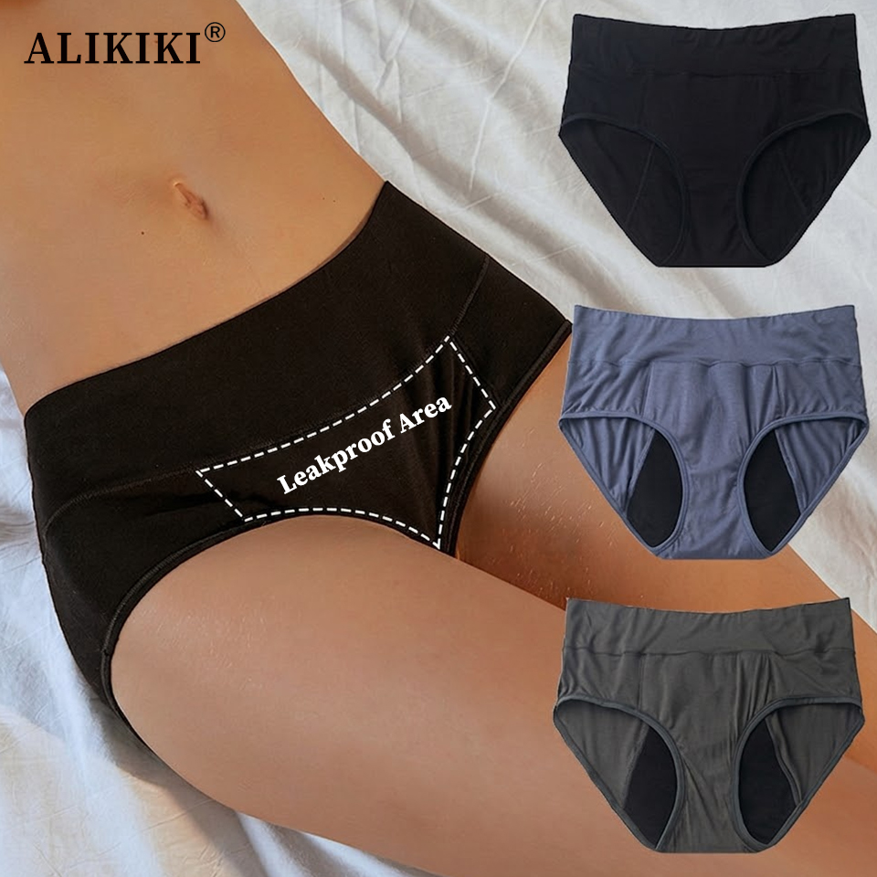 กางเกงในซึมซับประจำเดือน ป้องก - Period Panty Absorbent บทวิจารณ์และราคา