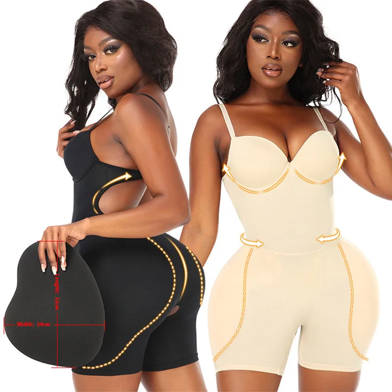 Bodysuits Shapewear เบาะสะโพก  - Shapewear Bodysuit Firm บทวิจารณ์และราคา