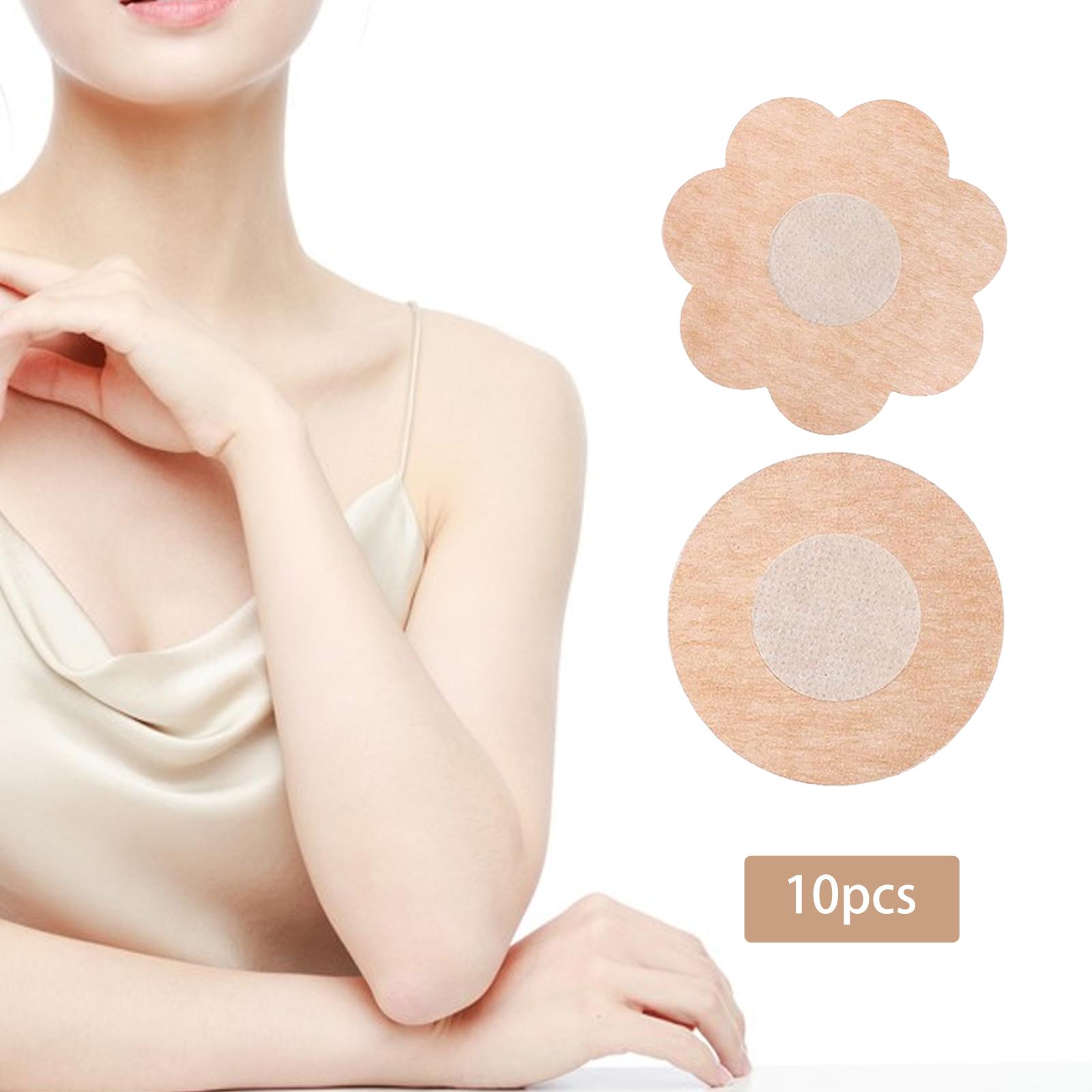 แผ่นปิดจุกนมแบบดอกไม้ 10 ชิ้น  - Nipple Cover Pasties บทวิจารณ์และราคา