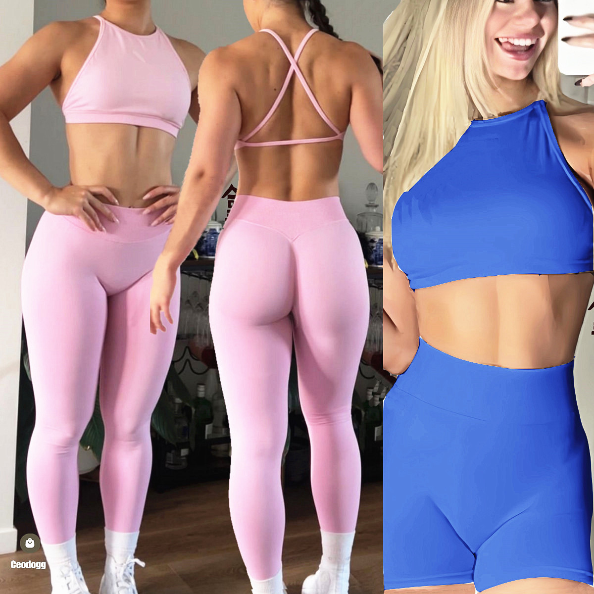เสื้อชั้นในกีฬาแบบคอสูงไร้สายร - Sports Bra High Impact บทวิจารณ์และราคา