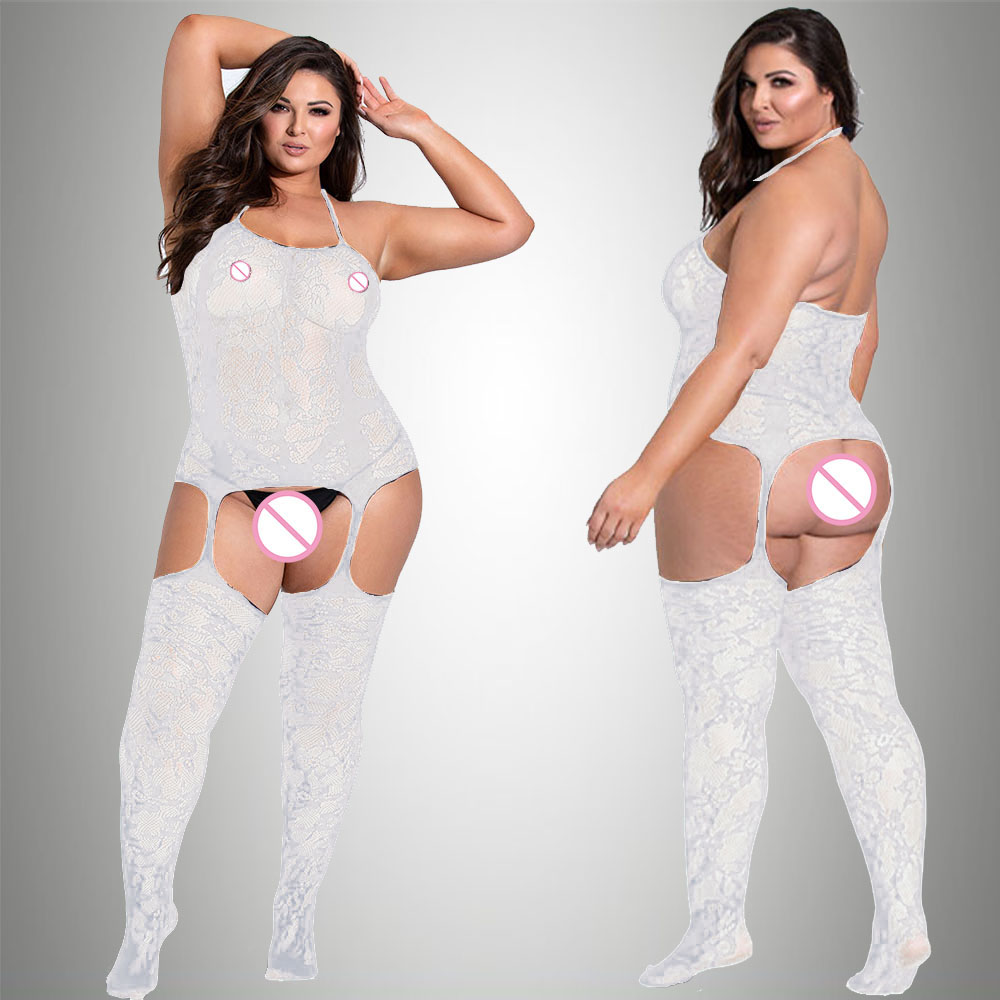 ชุดบอดี้สูทบอดี้สต็อกกิ้งไซส์พ - Bodystocking Fishnet บทวิจารณ์และราคา