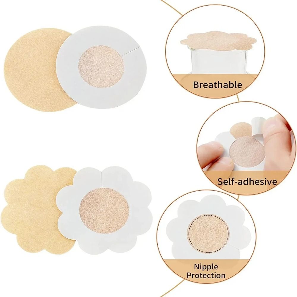 สติกเกอร์แผ่นซิลิโคนปิดหัวนมผ้ - Silicone Bra Adhesive บทวิจารณ์และราคา