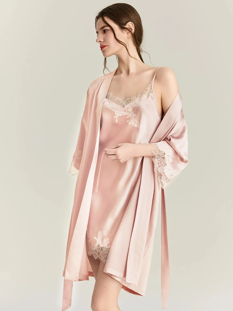 ชุดคลุมผ้าไหมมัลเบอร์รี่ 100%  - Robe Silk Women บทวิจารณ์และราคา