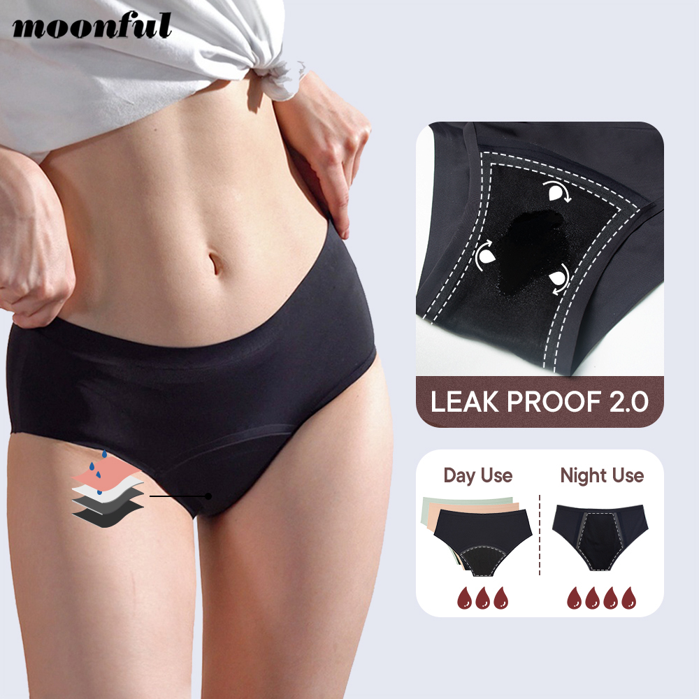 กางเกงในประจำเดือนแบบไร้รอยต่อ - Period Panty Absorbent บทวิจารณ์และราคา