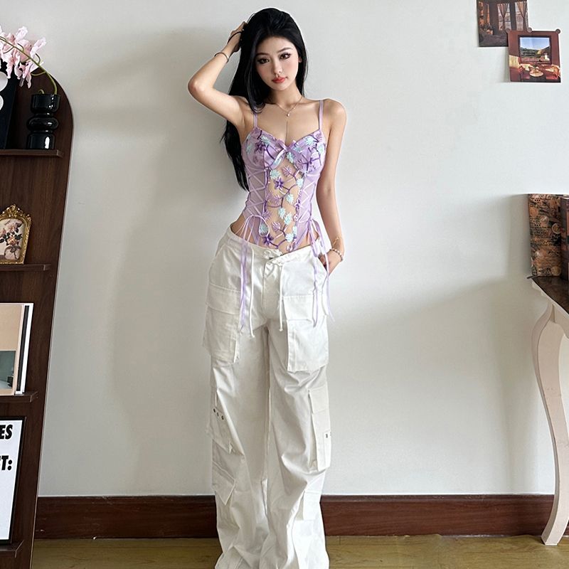 แฟชั่นฤดูร้อนปี 2026 จั๊มสูทสา - Cami Top Lace บทวิจารณ์และราคา