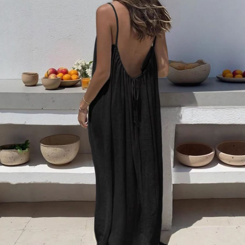 เดรสยาวแบบสวมใส่สบายสำหรับผู้ห - Strapless Bra Backless บทวิจารณ์และราคา