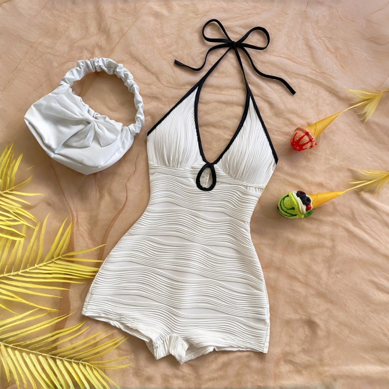 บอดี้สูทแบบผูกคอ |   ชุดกระชับ - Shapewear Bodysuit Firm บทวิจารณ์และราคา