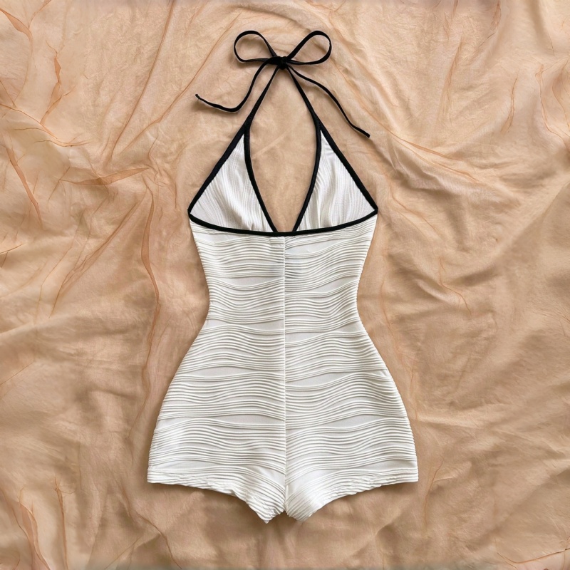 บอดี้สูทแบบผูกคอ |   ชุดกระชับ - Shapewear Bodysuit Firm บทวิจารณ์และราคา