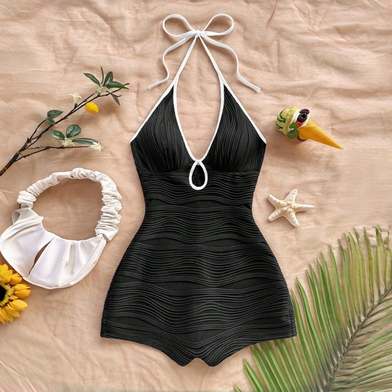 บอดี้สูทแบบผูกคอ |   ชุดกระชับ - Shapewear Bodysuit Firm บทวิจารณ์และราคา