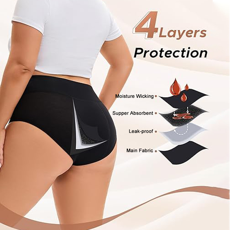 3 ชิ้น Heavy Flow ประจําเดือนก - Period Panty Absorbent บทวิจารณ์และราคา