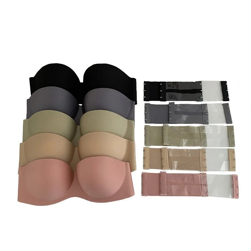 บราไร้สายเสริมฟองน้ำแบบดันทรง  - Strapless Bra Backless บทวิจารณ์และราคา