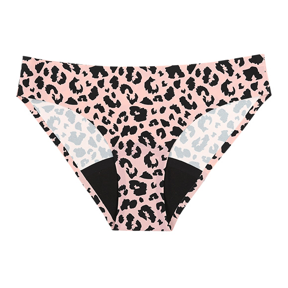 สไตล์ใหม่เสือดาวผู้หญิงระบายอา - Period Panty Absorbent บทวิจารณ์และราคา
