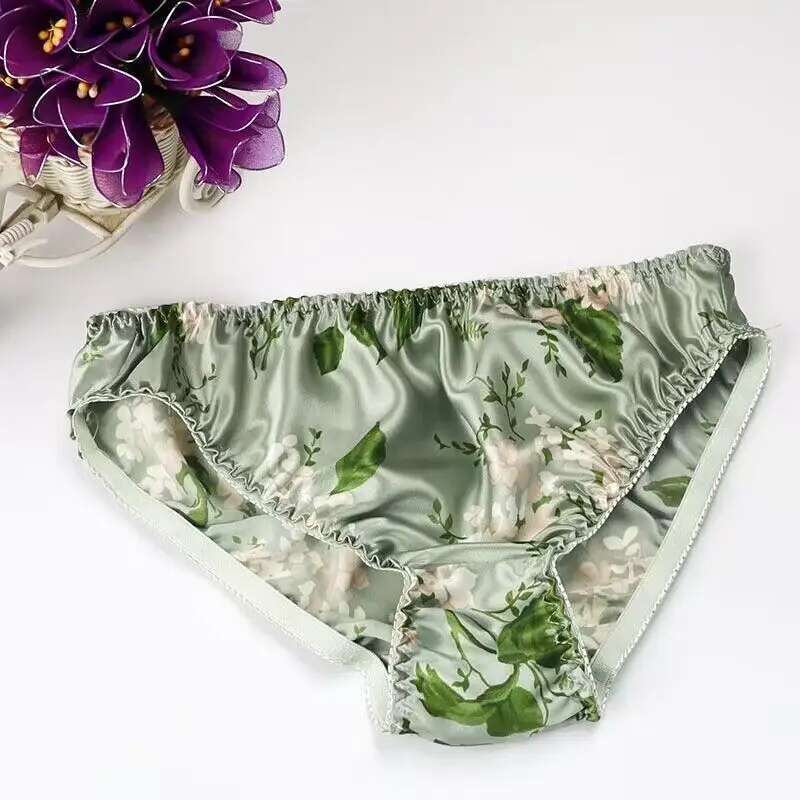 กางเกงในชายลายดอกไม้ฤดูร้อนผ้า - Boyshort Underwear บทวิจารณ์และราคา