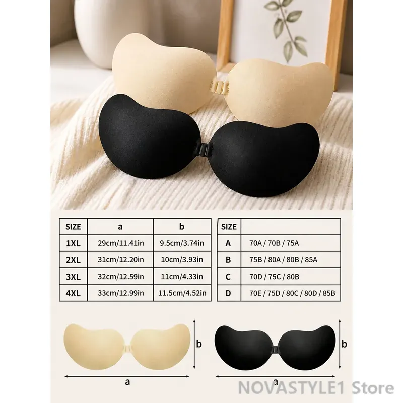2 คู่ บราไร้สายแบบมองไม่เห็น ร - Strapless Bra Backless บทวิจารณ์และราคา