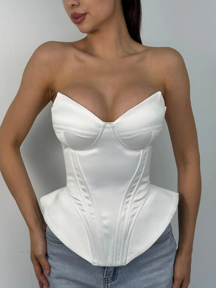 เสื้อครอปเซ็กซี่แบบไร้สายรัดไห - Corset Waist Cinch บทวิจารณ์และราคา