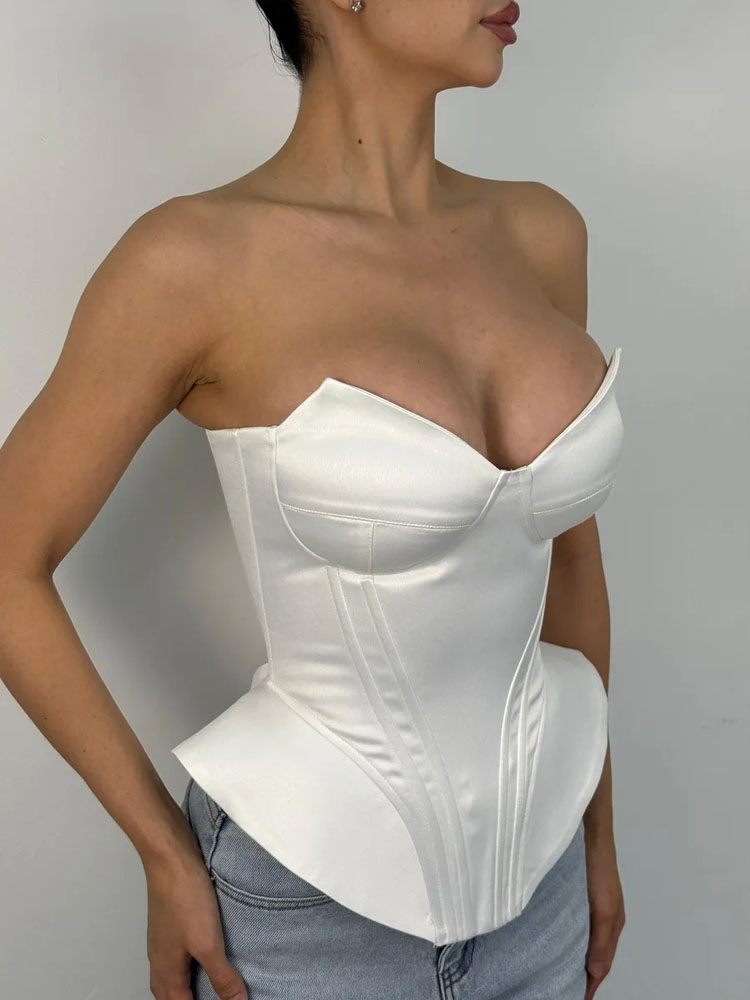 เสื้อครอปเซ็กซี่แบบไร้สายรัดไห - Corset Waist Cinch บทวิจารณ์และราคา