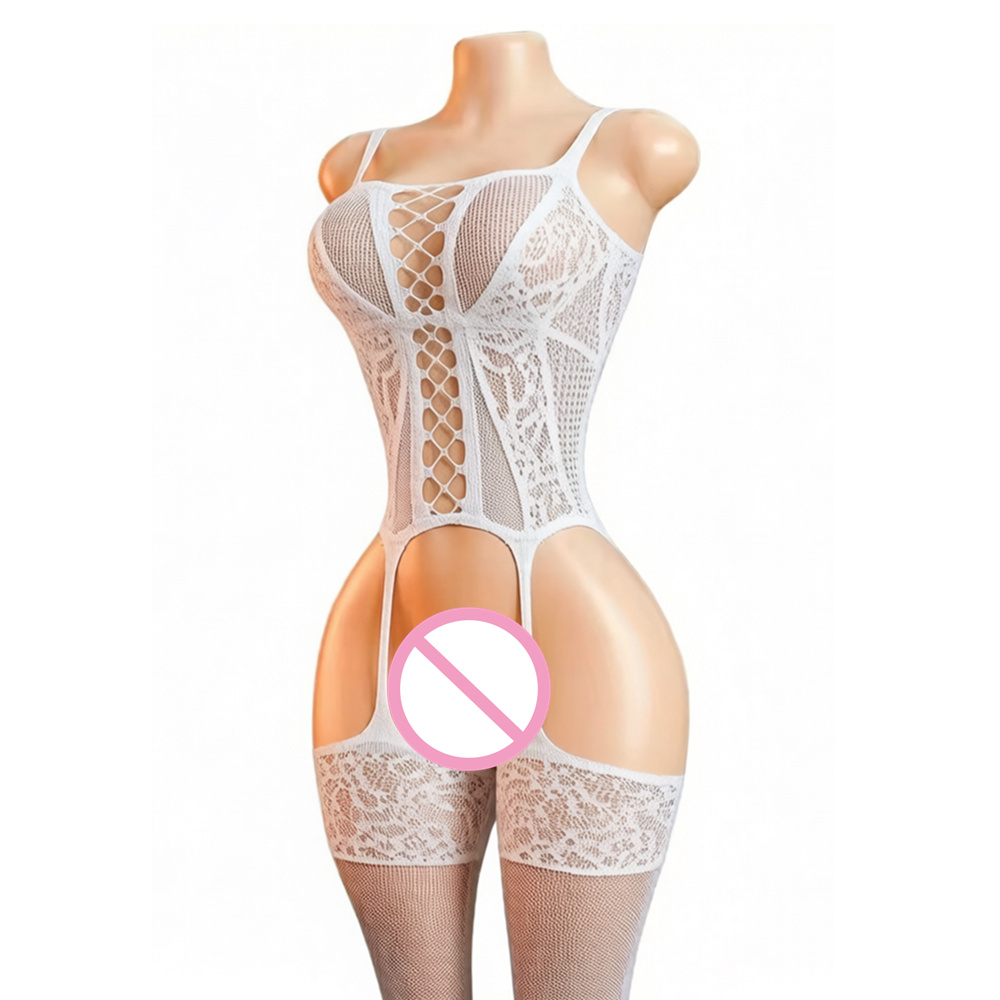 ชุดบอดี้สูทซีทรูแบบเปิดเป้าสำห - Bodystocking Fishnet บทวิจารณ์และราคา